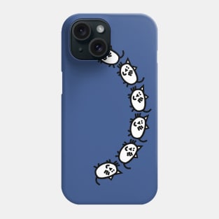 Kitty Cats March Over the Hill Phone Case