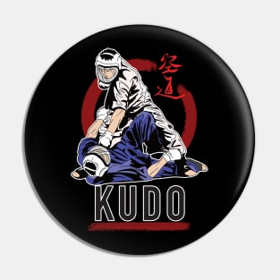 Kudo Martial Art Design Pin