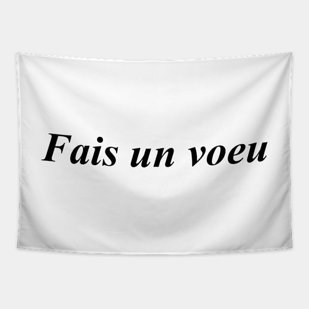 Fais un voeu - Make a wish Tapestry by kkrenny13