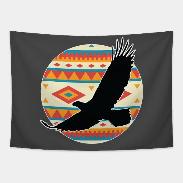 Flying Eagle - 2 Tapestry by Brightfeather