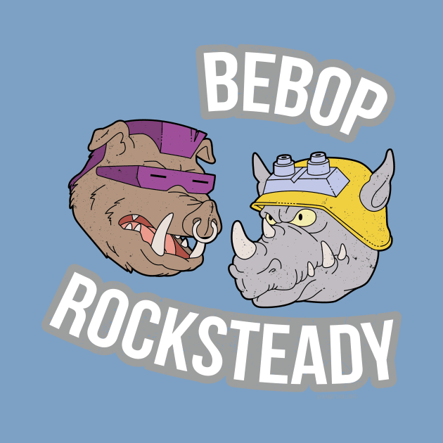 Bebop and Rocksteady by Rabbit’s Hollow