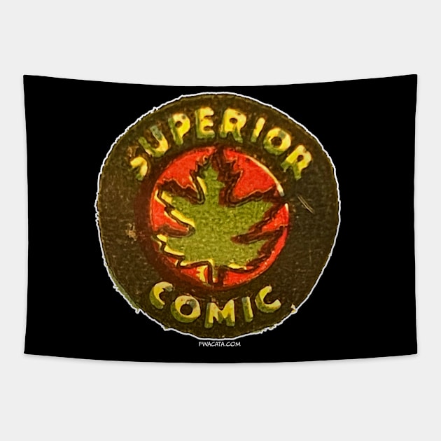 SUPERIOR COMICS Tapestry by FWACATA