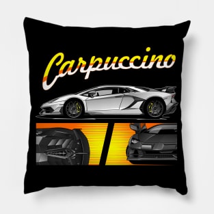 Lambo Aventador Carpuccino Pillow