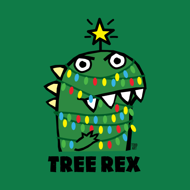 TREE REX by toddgoldmanart