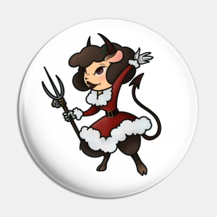 Merry Krampus Pin