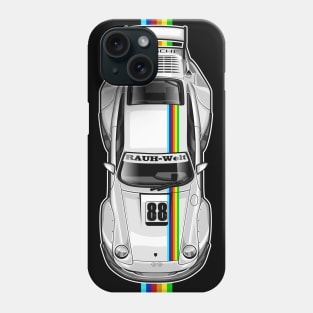 RWB 993 White RGB Livery Series 4 Phone Case