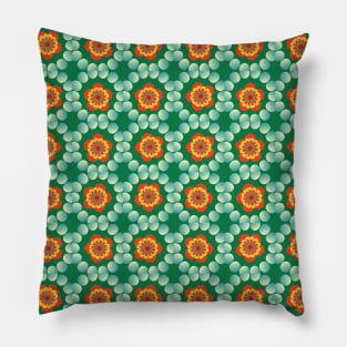 Flowers and bubbles Pillow