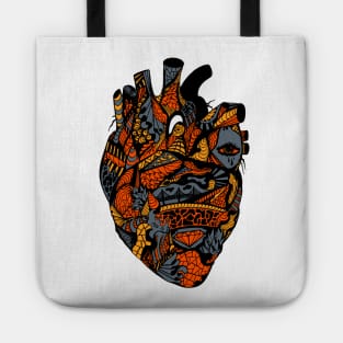 Orangrey Transparent Heart Tote