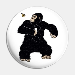 Dancing Gorilla Pin