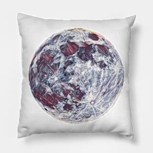 Crystal Blue Moon Pillow