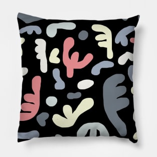 Coral Pieces in Pastel Pillow