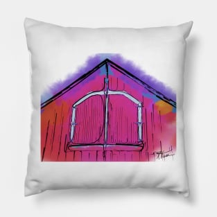 The Barn Door Pillow