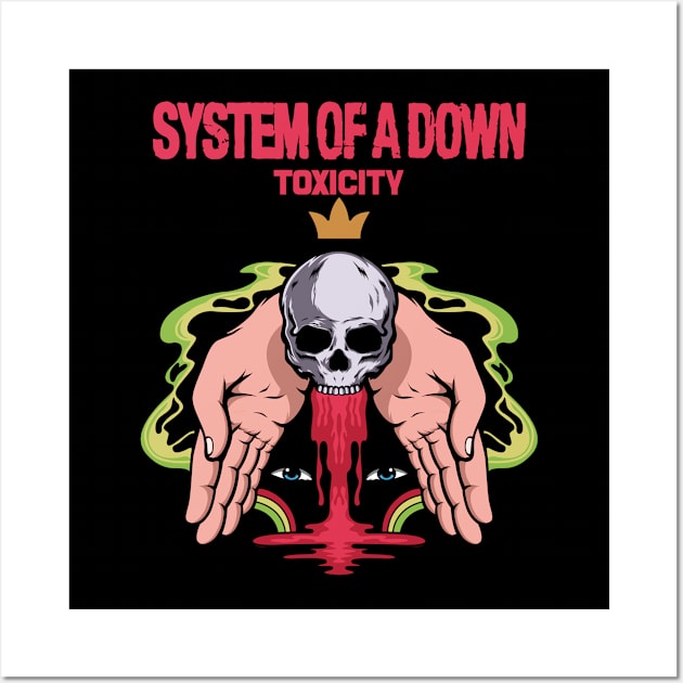 toxicity (soad) -edwena  System of a down, Vintage music posters