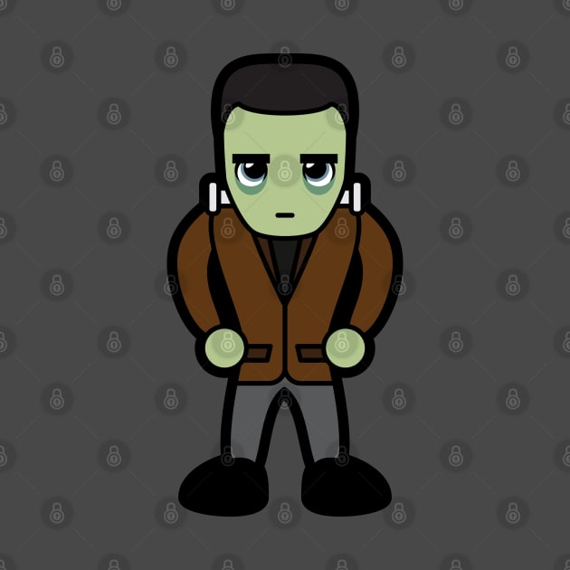 Frankenstein's monster Tooniefied by Tooniefied