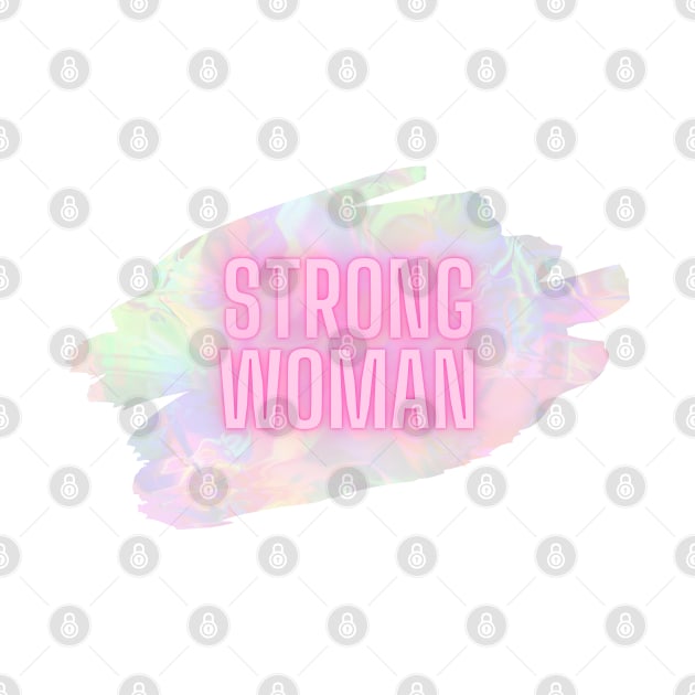 STRONG WOMAN Y2K aesthetic by F-for-Fab