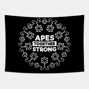 Apes Together Strong Quartz Tapestry