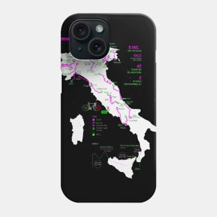 Recorrido Giro Ditalia 2024 Phone Case