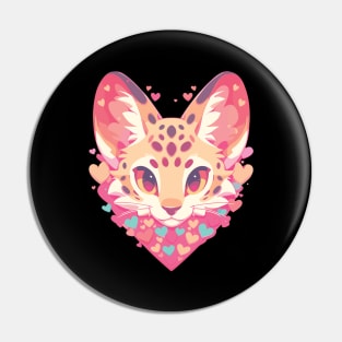 Kawaii Cute Wildcat Series - 020 Pin