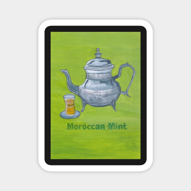 Moroccan Mint Magnet by francesrosey