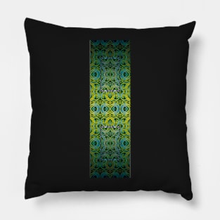 Light through a stained glass window - abstract Pillow