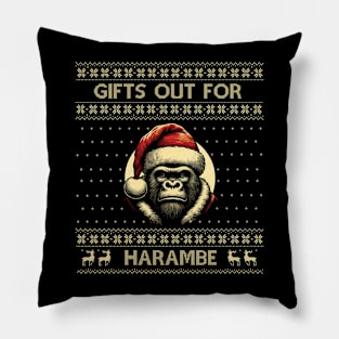 Gifts Out For Harambe Pillow