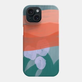 Sunset and Lavender Abstract Phone Case