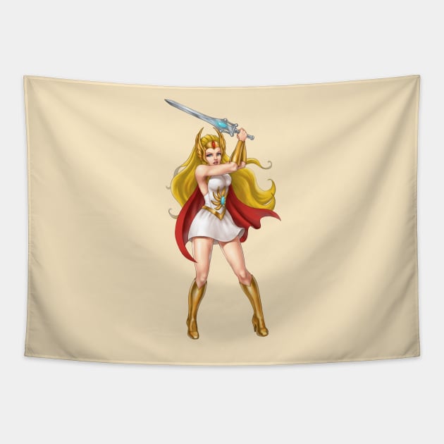 Shera: princess of power Tapestry by ekkimu