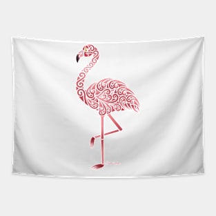 Funky Tribal Flamingo Tapestry