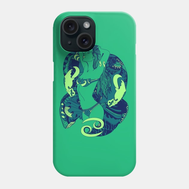 Ngreen Cancer Beauty Phone Case by kenallouis