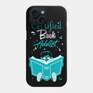 Book Addict Boy Phone Case