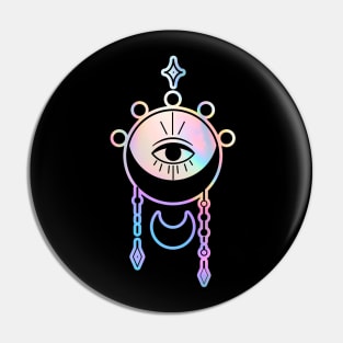 Esoteric Eye Mystical Symbol Wicca Pin