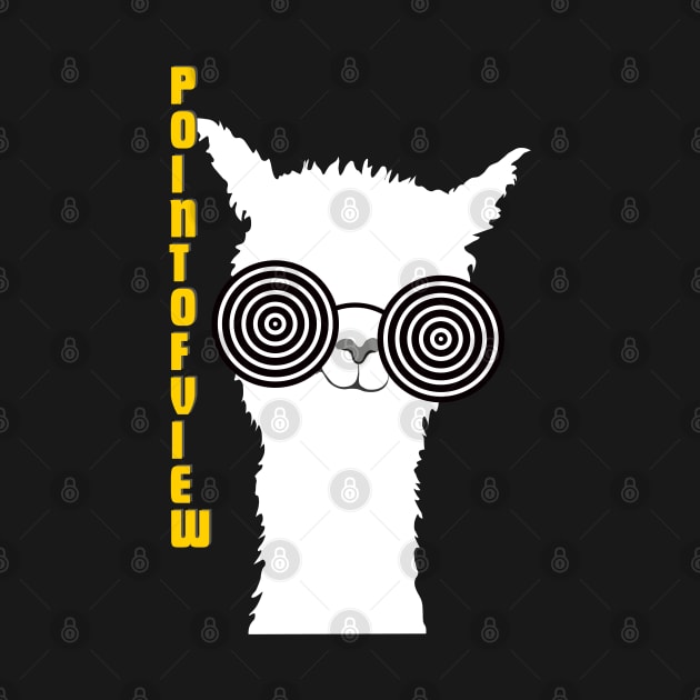 Point Of View Llama Style Illustrasyon Art by Rabbit Ink