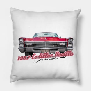 1967 Cadillac Deville Convertible Pillow