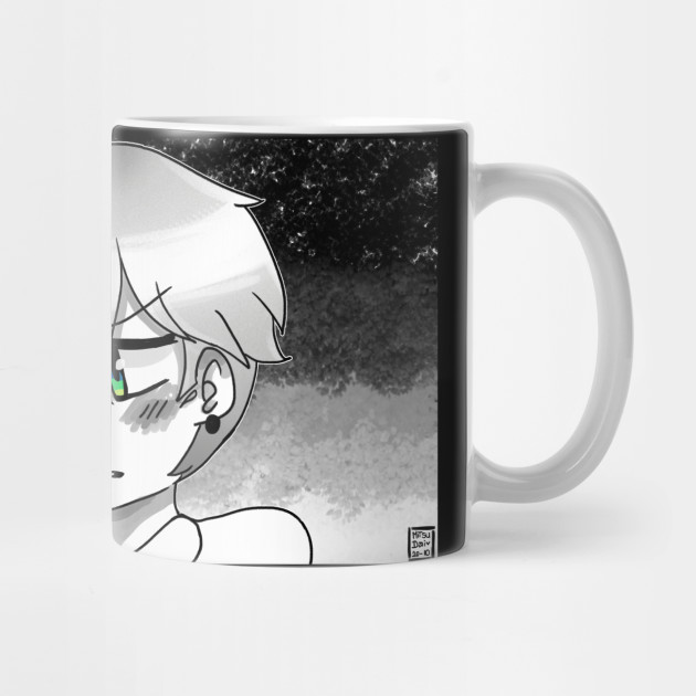 Tsundere Boy Manga Style Manga Style Mug Teepublic