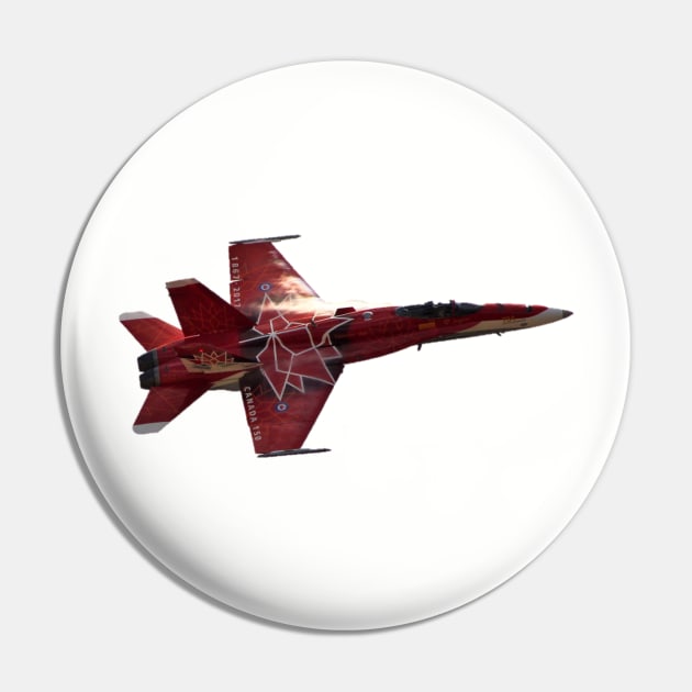 RCAF CF-18 Hornet Canada 150 - no background Pin by acefox1