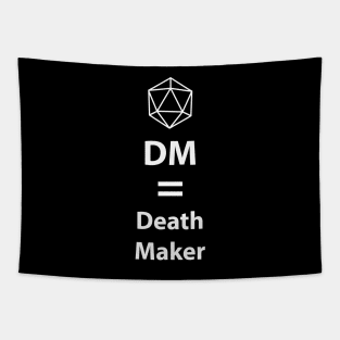 Dungeon Master = Death Maker Tapestry