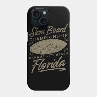 Panama City Beach Florida Skim Board Championship Phone Case