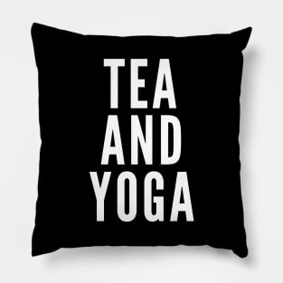 Yoga and Tea Pillow