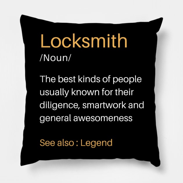 Best locksmith Pillow by UniqueStyle