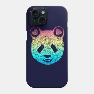 Rainbow Panda Phone Case