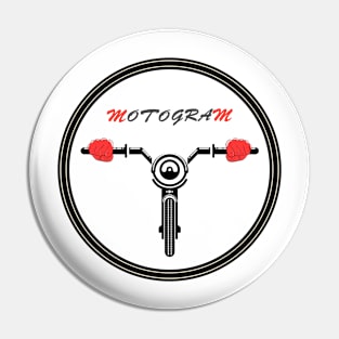 Motogram Logo Pin