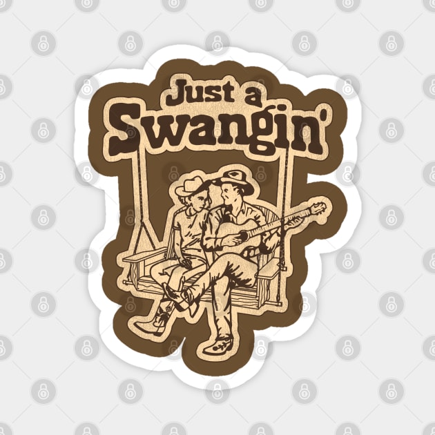 Just a Swangin' Magnet by darklordpug