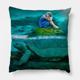 Turtle Island Pillow