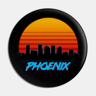 Retro Phoenix Pin