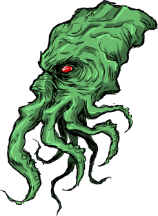 Cthulhu Head Magnet