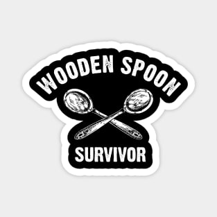 wooden spoon survivor Magnet