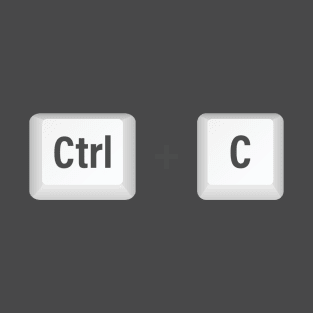 Ctrl C T-Shirt