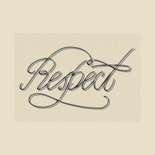 Respect lettering T-Shirt