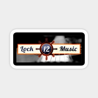 Lock 12 Music Sign Logo Magnet