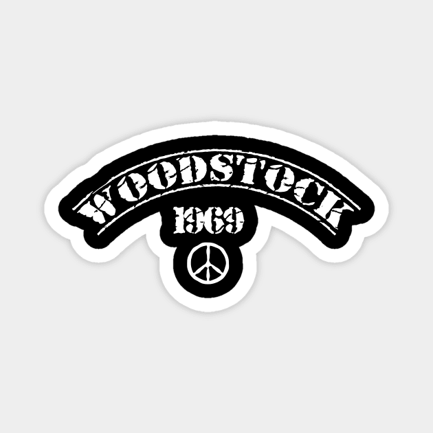 Woodstock 1969 Magnet by emma17